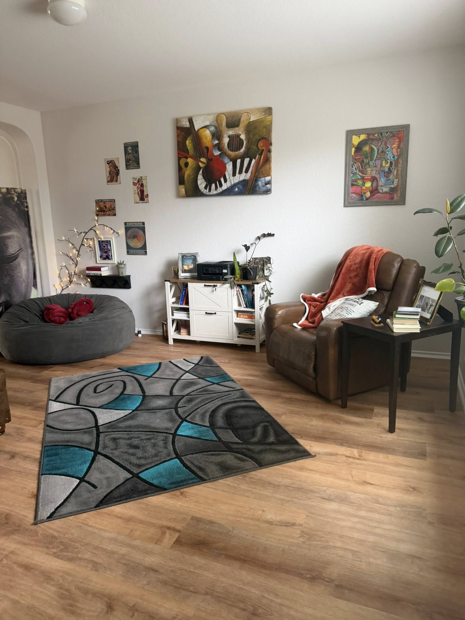 Comfortable reflection space at Healing River House